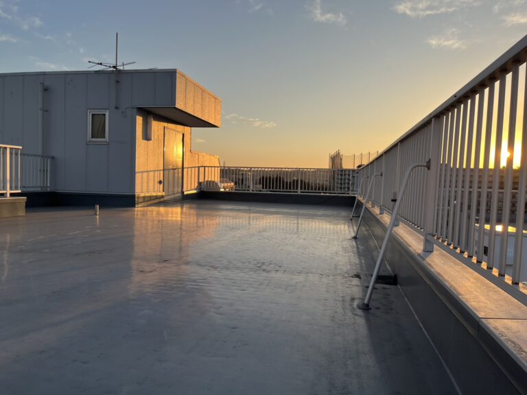 12月　16時頃　５階屋上